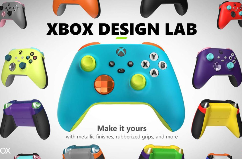  Xbox Design Lab controllers have rubberized grips and metallic finishes again – The Verge