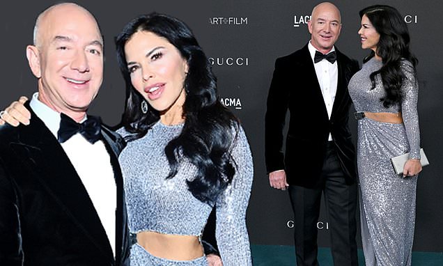  Jeff Bezos attends LACMA Art+Film Gala with his glamorous girlfriend Lauren Sanchez – Daily Mail