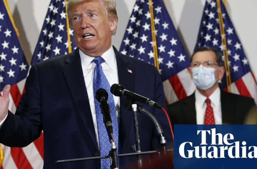  Republican senator won’t condemn Trump for defending chants of ‘Hang Mike Pence’ – The Guardian