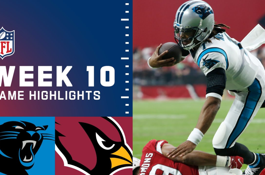  Panthers vs. Cardinals Week 10 Highlights | NFL 2021 – NFL