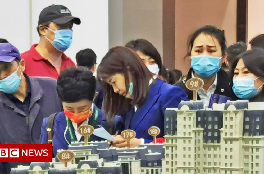  China property: New home prices see biggest fall since 2015 – BBC News