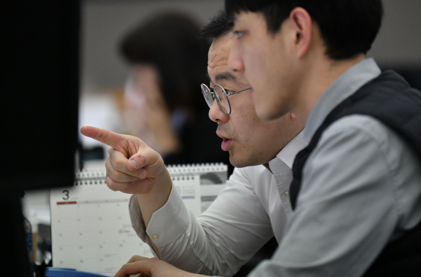  China shares trade lower even as economic data beats expectations; South Korea leads gains in Asia – CNBC