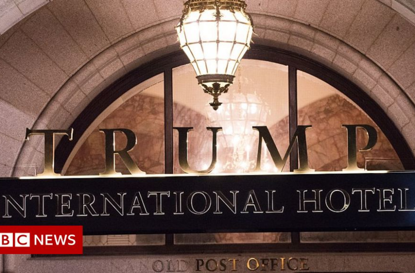  Trump Organization selling Washington hotel for $375m, reports say – BBC News