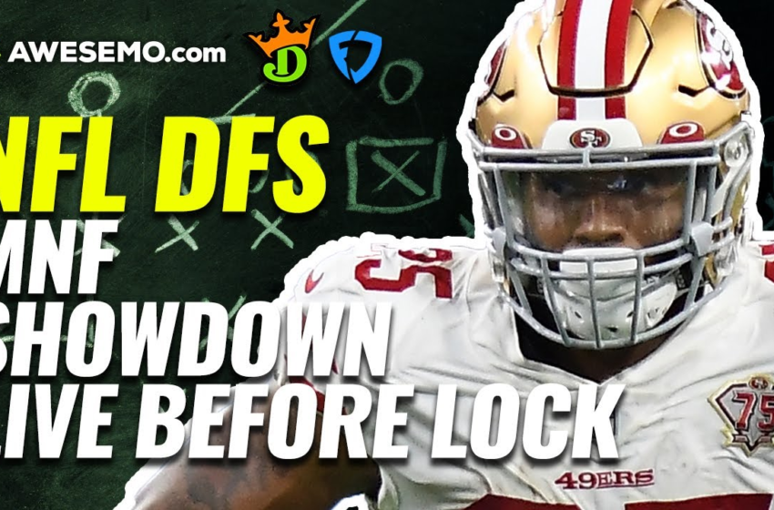  NFL DFS Showdown Live Before Lock MNF Week 10 Rams at 49ers | Monday 11/15 – Awesemo DFS – Daily Fantasy Sports Advice