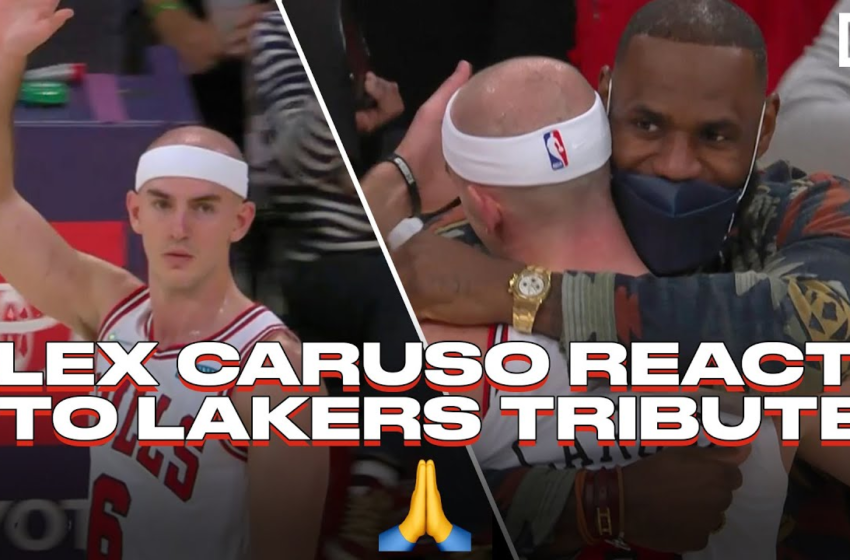  Lakers Pay Tribute To Alex Caruso – Bleacher Report