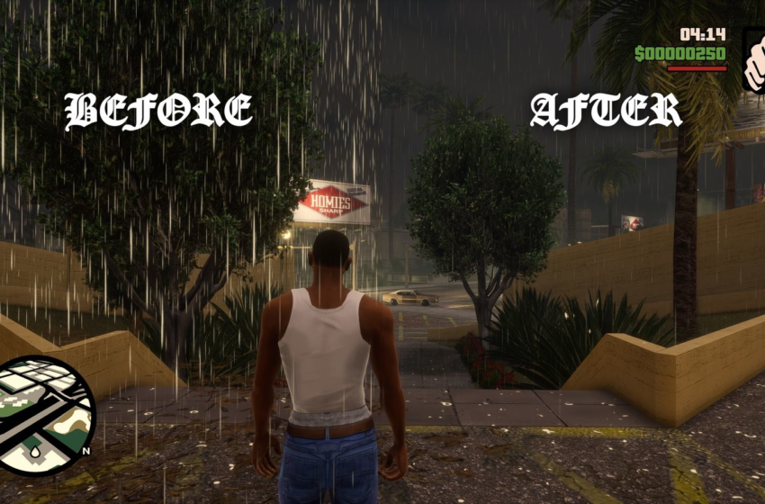  Modders are fixing the GTA Trilogy, from better rain to nut-shaped nuts – Rock Paper Shotgun