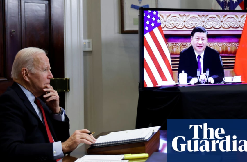  First Thing: Biden and Xi warn each other over future of Taiwan – The Guardian