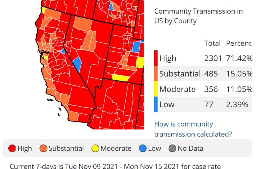  One Death, 26 New Covid Cases In Tuolumne County – MyMotherLode.com