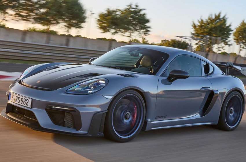  2022 Porsche 718 Cayman GT4 RS Debuts With A 493-Horsepower GT3 Heart – Motor1