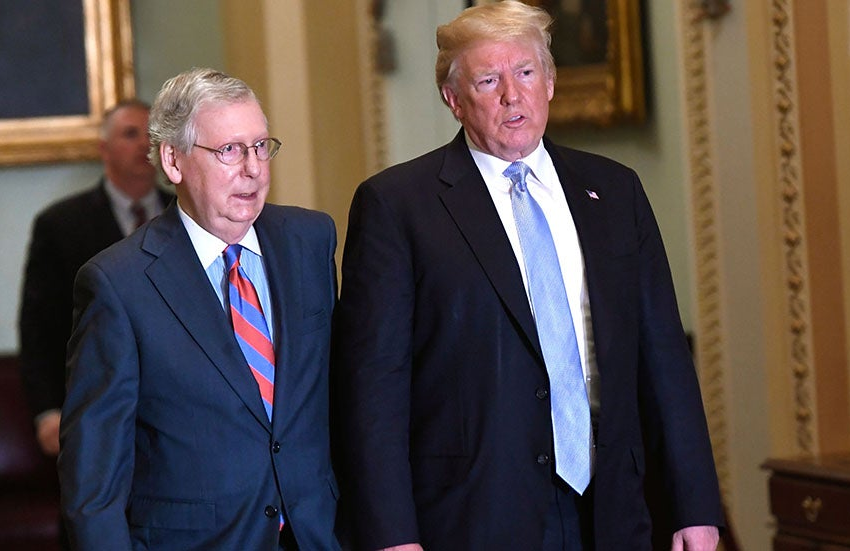  Trump bashes Senate Republicans, McConnell over bipartisan infrastructure bill | TheHill – The Hill