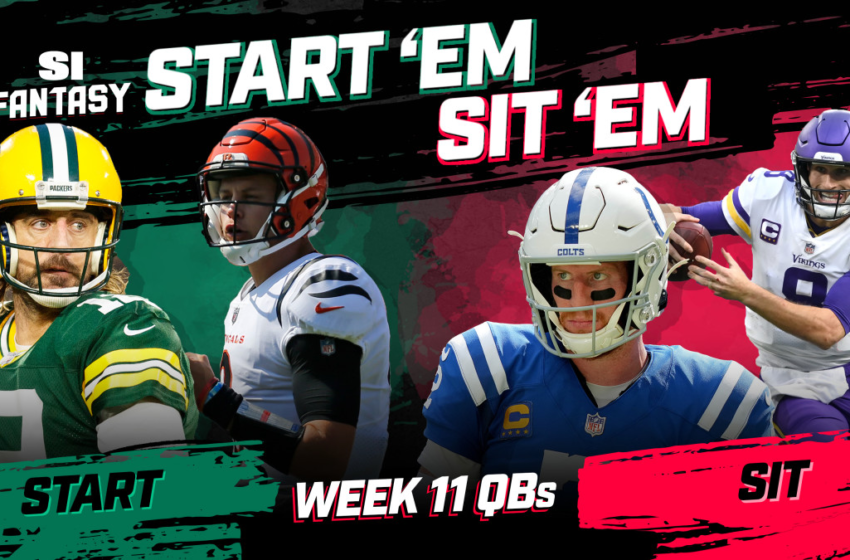  Start Em, Sit Em Fantasy Football Week 11: Quarterbacks – Sleepers, Fades, Matchups, DFS Bargains – Sports Illustrated