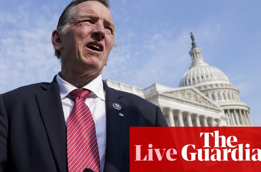  House to vote on censuring Paul Gosar over violent video aimed at AOC and Biden – live – The Guardian