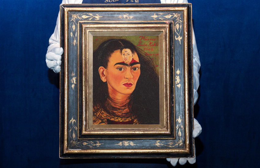  Frida Kahlo’s ‘Diego and I’ Self Portrait Sells for $34.9 Million – The New York Times