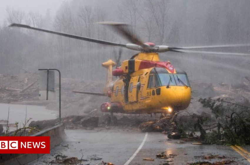  Vancouver storm: A state of emergency has been declared in British Columbia – BBC News