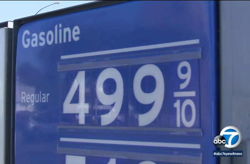  High gas prices: President Biden calls for FTC investigation into whether illegal conduct is pushing up prices – KABC-TV