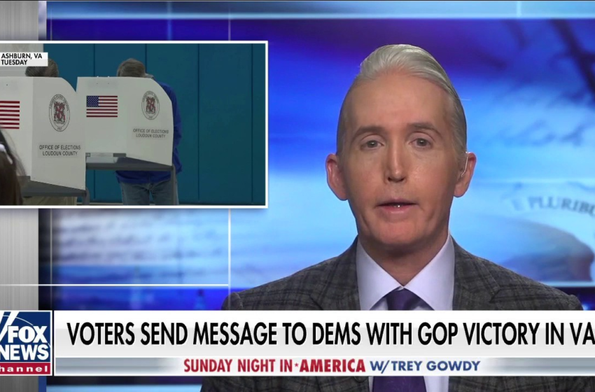  Gowdy: Republicans must focus on the ‘why’ to replicate Youngkins victory in 2022 – Fox News