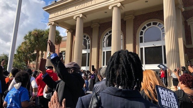  Black pastors gathered at a Georgia trial on the death of Ahmaud Arbery – NPR