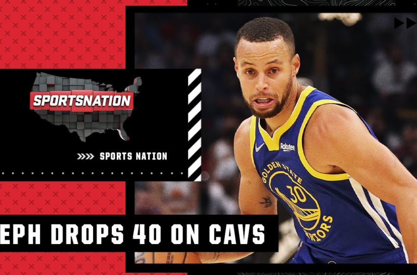  Steph Curry outscores the Cavaliers in the 4th quarter | SportsNation – ESPN