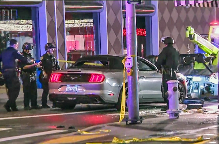  Smash-and-Grab Thieves Ransack Louis Vuitton Store in San Francisco Union Square – CBS San Francisco