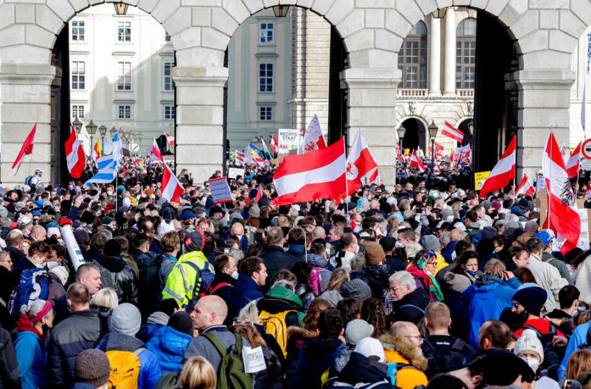  Austrian far-right Freedom Party protests against COVID measures – Aljazeera.com