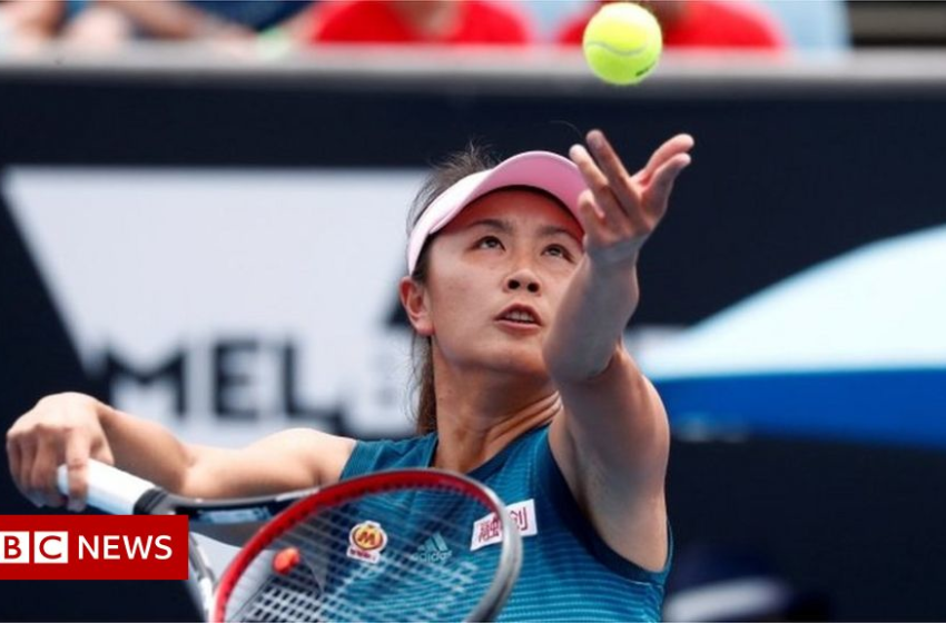  Peng Shuai: Video claims to show Chinese tennis player at tournament – BBC News