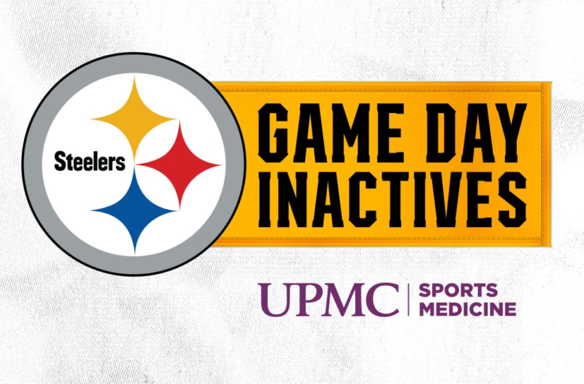  Steelers inactives for Week 11 vs. Chargers – Steelers.com