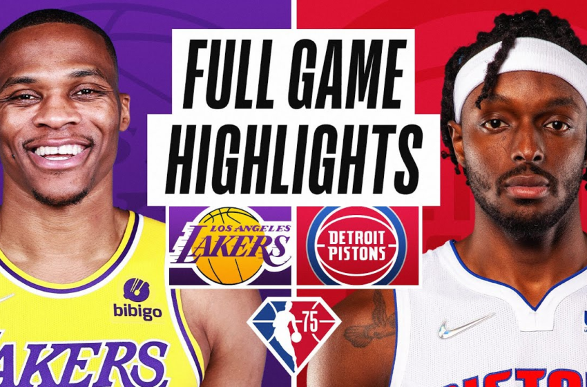  LAKERS at PISTONS | FULL GAME HIGHLIGHTS | November 21, 2021 – NBA