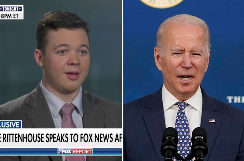  Kyle Rittenhouse accuses Biden of malice, defamation – New York Post