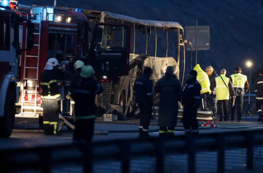  Flaming bus crash in Bulgaria kills 45, mostly North Macedonian tourists – Reuters