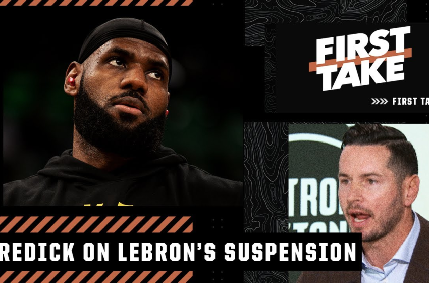  LeBron instigated it 100% – JJ Redick debates Stephen A. on the Isaiah Stewart incident | First Take – ESPN