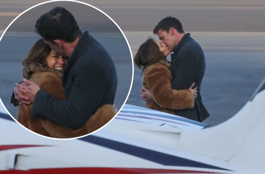  Jennifer Lopez, Ben Affleck kiss in steamy PDA session at airport – Page Six