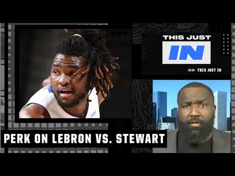  Perks message to Isaiah Stewart on altercation with LeBron: You cant do that! | This Just In – ESPN