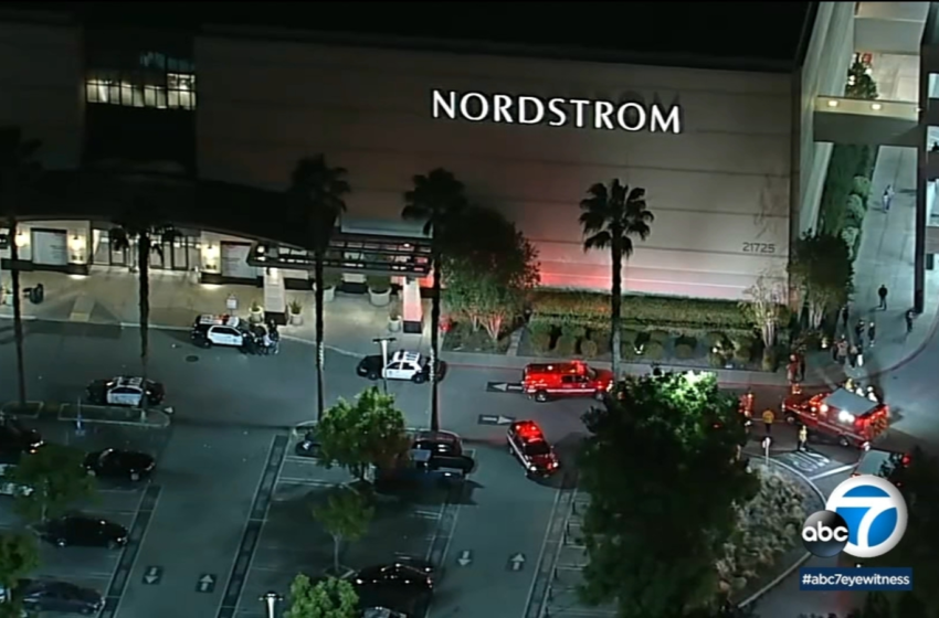  Smash-and-grab robbery reported at Nordstrom in Topanga mall – KABC-TV