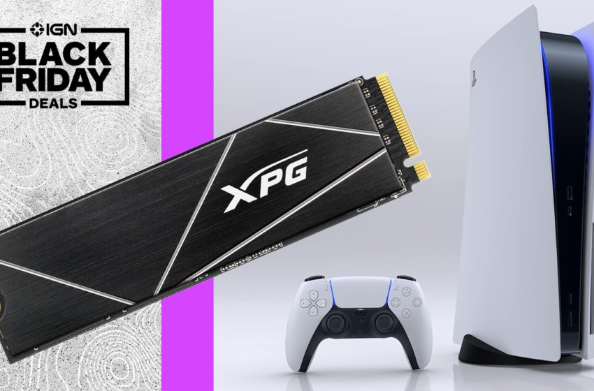  The Best Black Friday PS5 SSD Deal: XPG GAMMIX S70 Blade 1TB PS5 SSD Upgrade for Only $129.99 (Heatsink Included) – IGN – IGN