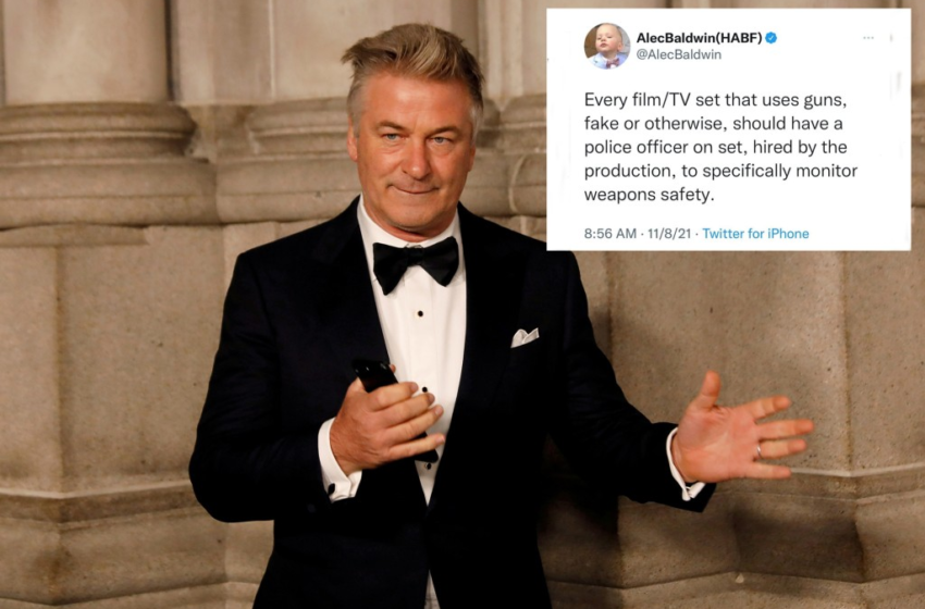  Alec Baldwin says cops should be on every movie set that uses guns to monitor safety – New York Post