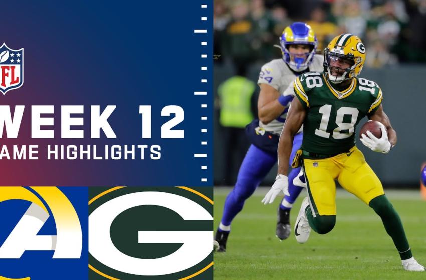  Rams vs. Packers Week 12 Highlights | NFL 2021 – NFL