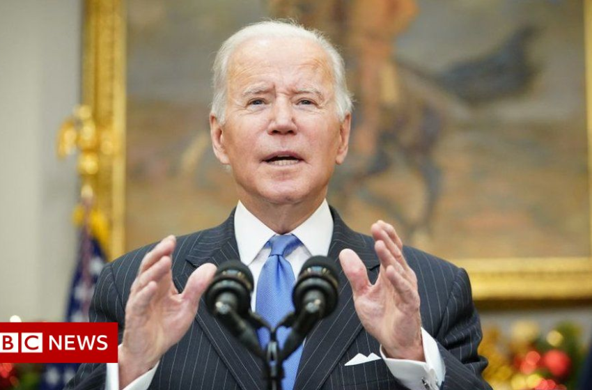  Covid: Omicron lockdown not needed for now, Biden says – BBC News