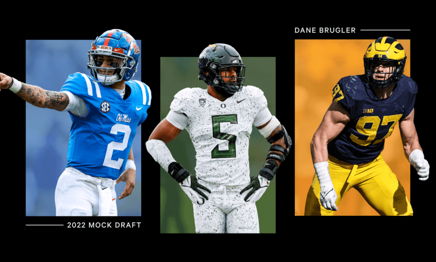  Kayvon Thibodeaux or Aidan Hutchinson at No. 1? Dane Bruglers 2022 NFL mock draft, version 1.0 – The Athletic