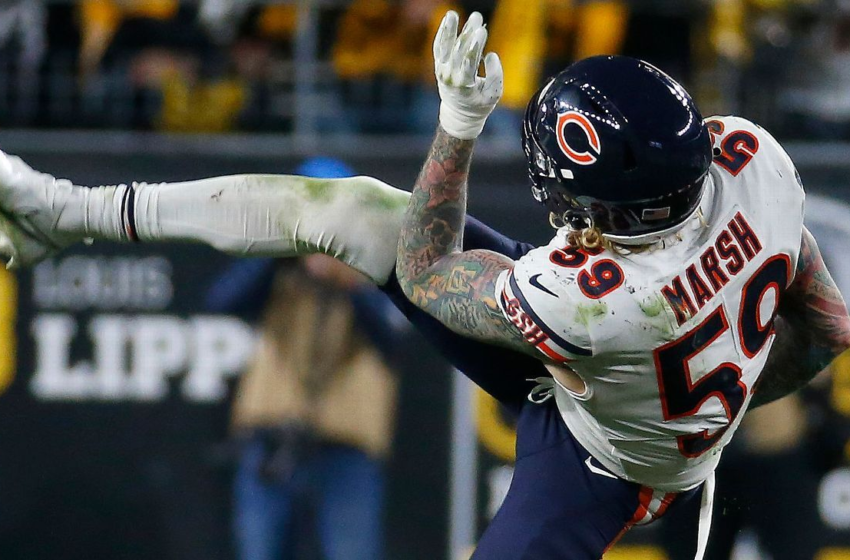  Chicago Bears LB Cassius Marsh says he was hip-checked by ref before being hit with taunting penalty – Incredibly inappropriate – ESPN