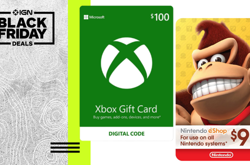  Black Friday: Get 10% Off Xbox and Nintendo Gift Cards – IGN – IGN