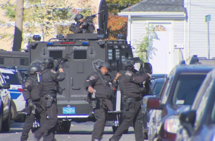  Suspect Dead, 3 Boston Police Officers Shot During Standoff In Dorchester – CBS Boston