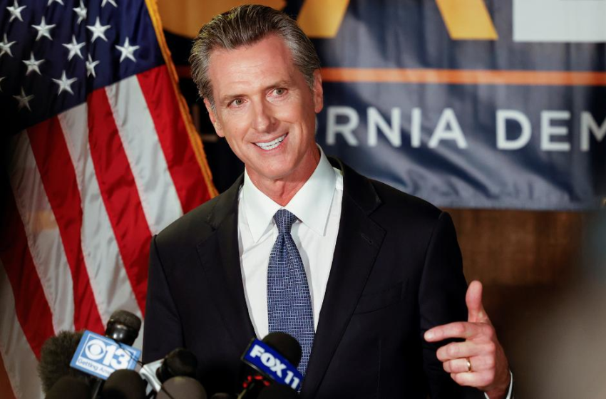  California Gov. Gavin Newsom says he canceled trip to climate summit after an intervention from his kids – CNN