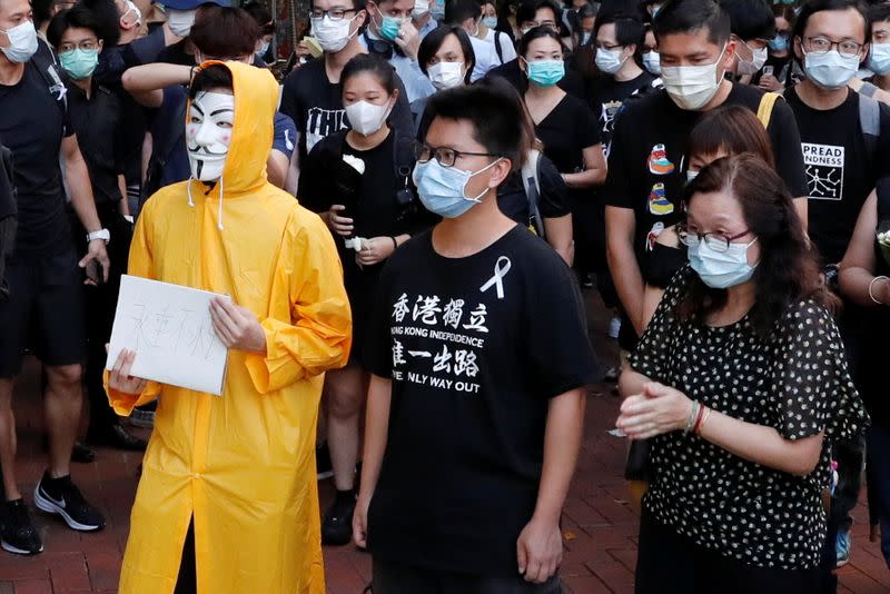  Captain America protester jailed for almost six years under Hong Kong security law – Yahoo News