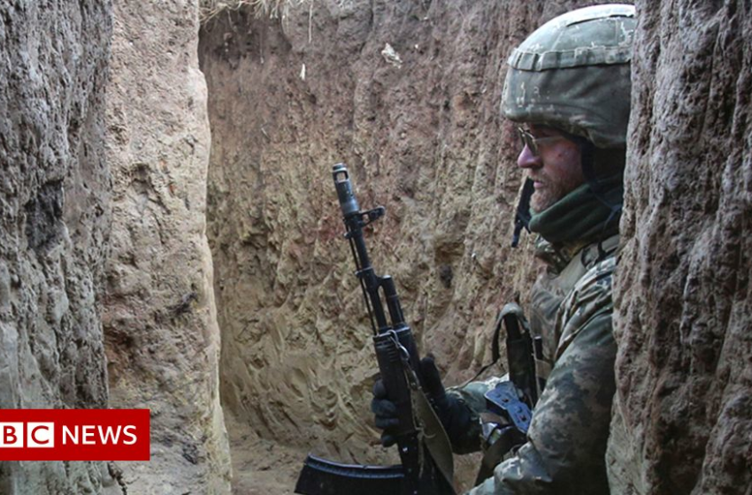  Western leaders urge Russia to lower Ukraine tensions – BBC News