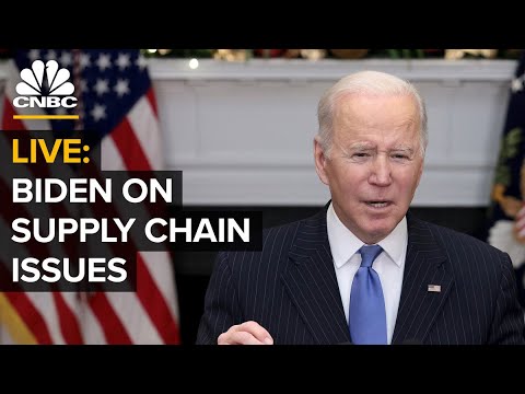  LIVE: President Joe Biden delivers remarks on supply chain amid the holiday season — 12/1/21 – CNBC Television