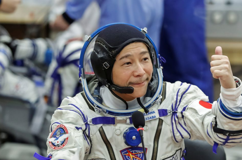  Japanese billionaire Maezawa blasts off into space – Reuters