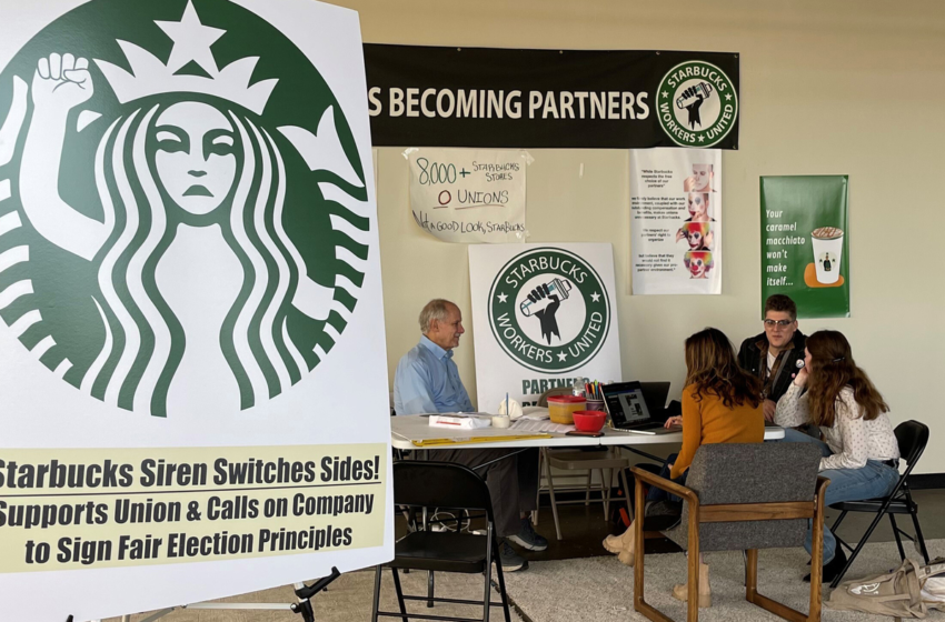  Starbucks workers finish voting on whether to unionize – NPR