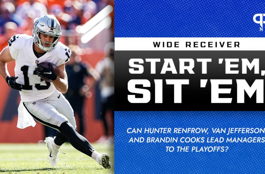  WR Start Em, Sit Em Week 14: Can Hunter Renfrow, Van Jefferson, and Brandin Cooks lead managers to the playoffs? – Pro Football Network