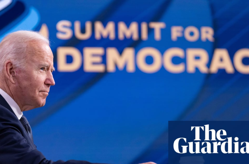  ‘An urgent matter’: Biden warns democracy is under threat at summit – The Guardian