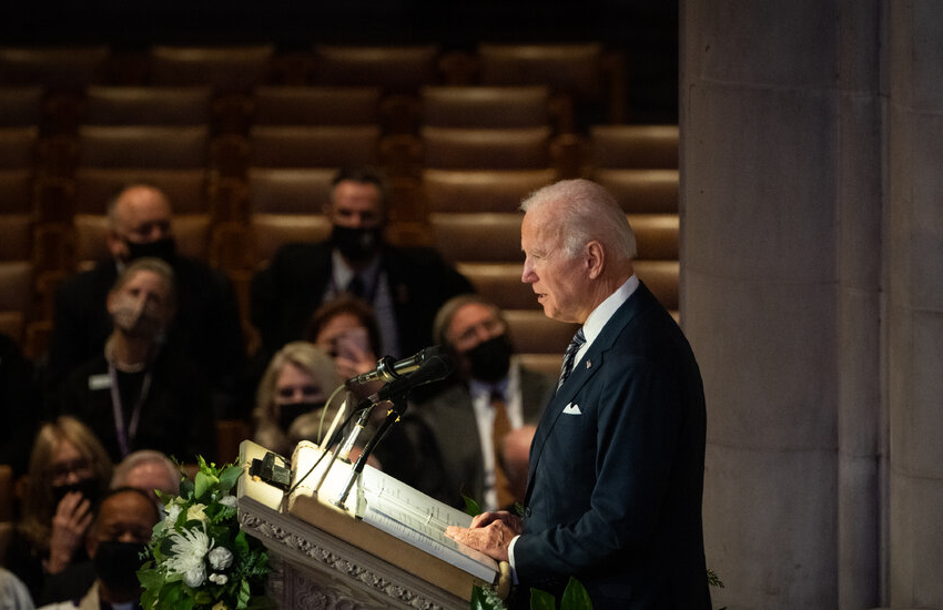  Biden Eulogizes Dole as ‘Genuine Hero’ Who ‘Lived by a Code of Honor’ – The New York Times